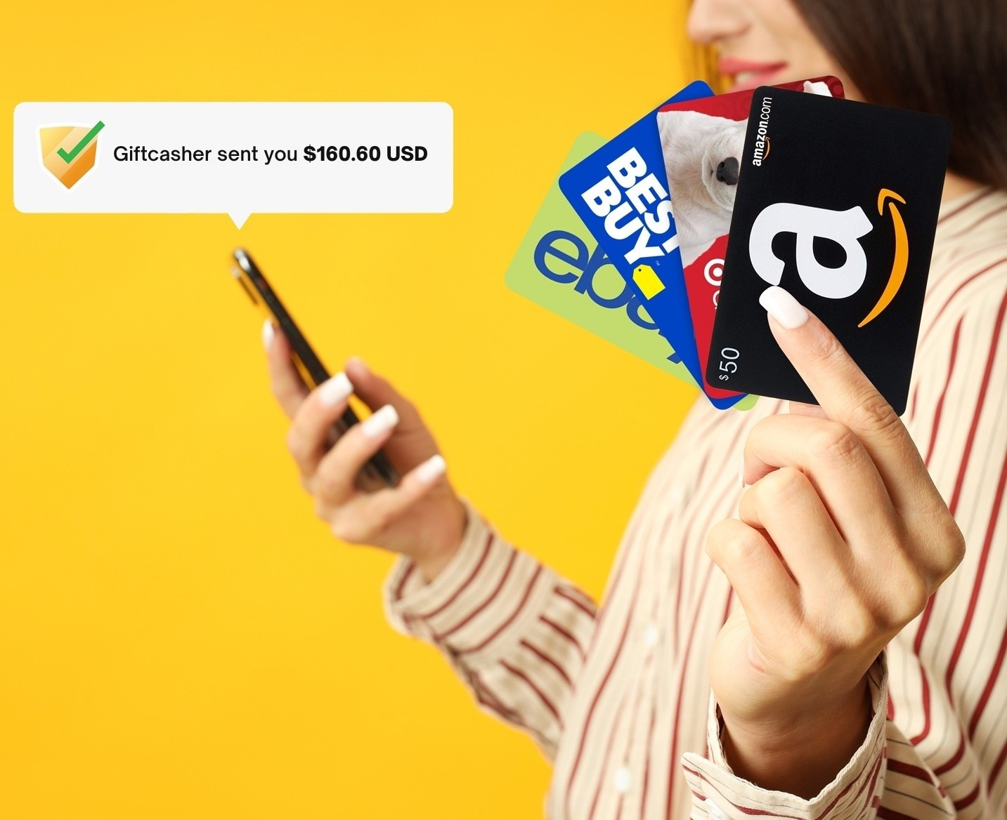 Sell gift cards instantly